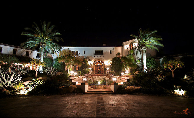 Villa 04 Front Exterior Night