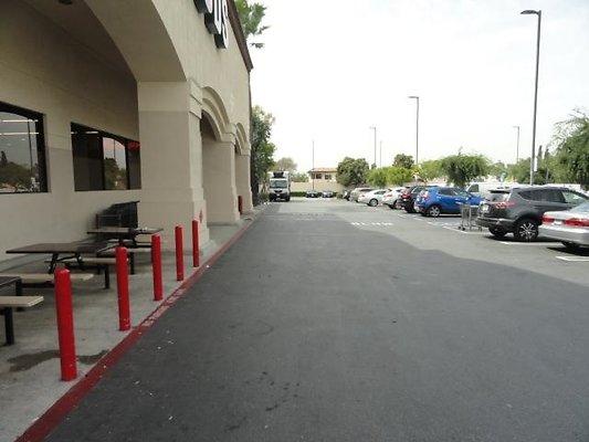 DSC04695 - POV Westward from Uber Car bumper \(favoring west\)